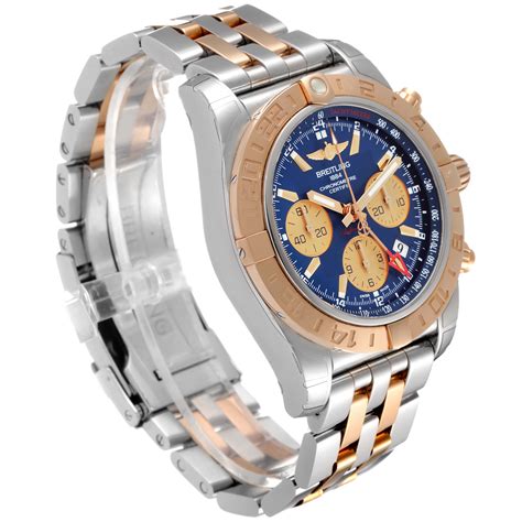 breitling rose gold chronomat